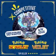 Ogerpon Rock Cornerstone Black Mask 6 IV 100 Competitive Pokémon Scarlet Violet