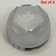 Set of 4 New Chrome 789K88 Helo 789 791 Wheel Rim Snap In Center Caps F112-13