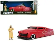 1951 MERCURY MATT RED & CREEP FIGURE "CREEPSHOW" 1982 1/24 DIECAST BY JADA 35426