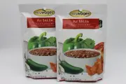 2 Pack Mrs Wages Hot Salsa Tomato Seasoning Mix 4 Ounce