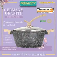 在飛比找蝦皮購物優惠-Gohappy Casserole 德國花崗岩 24CM 壓