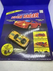 Vtg Rare 1990 Soma Light Up Motorized Pull 'N Go Zoom Racer Kmart Ferrari