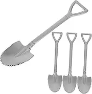 Didiseaon Mud Scraping Spoons 4pcs Stainless Steel Fruit Scraping Spoons Watermelon Slicer Corers Slicer