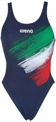 2850/1 ARENA From Federation Italian Swimming Tech one piece Costume 8/9 Years