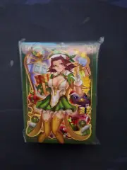 Yugioh Amanda Lapalme - Mana Moon Sleeves - Green Akiza Christmas - YGO Size