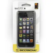 Scosche Silver Aluminum Metal Dual Layer Bumper Case for iPhone SE(1st Gen)/5S/5