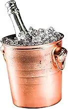 Thicken Stainless Steel Ice Bucket Bar Supply for Parties and Events Multipurpose Design with Smooth Edges for Wine and Beer Storage
