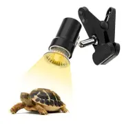 DaToo Reptile Heat Lamp Rotatable Turtle Heating Light with 50W UVA UVB Heat ...