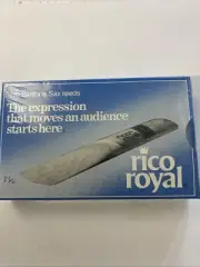 RICO ROYAL BARITONE SAXOPHONE SAX REEDS (10 REEDS) SIZE 1.5 UNOPENED BOX