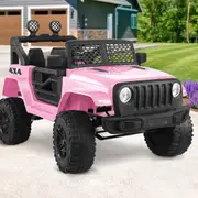 Mazam Kids Ride On Car Jeep Electric Vehicle Toy Remote Cars Gift 12V LED Light