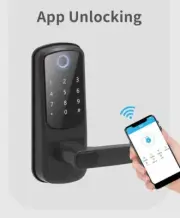TTlock smart Wifi lock door fingerprint, keypad, keyless touch