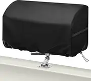 Boat BBQ Grill Cover Waterproof 23x15x15in, for Magma ChefsMate Gas Grill, Magma Cabo Grill, Magma Newport 2 Infra Red Grill, Magma Catalina 2 Infra Red Grill, Heavy Duty Windproof Anti-UV