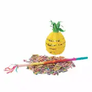 Gold Foil Pineapple PiÃ¯Â¿Â½Ata Kit, Party Decor, 210 Pieces