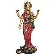 8"H Hindu Gooddess Krishna Figurine Ornament Home Decor Unique Gift
