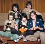 Group Portrait Of Irish Pop Group Rosetta Stone 1980 OLD PHOTO