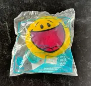 E67 McDonalds Happy Meal Toys 2016 EMOJI plush Can't Wait! face NEW stuffed toy