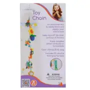 Dreambaby Toy Chain Baby Kids Hanging Organiser Plush Display Hanger Clothes Peg