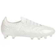 Kelme Mens Kanga Sr Firm Ground Premium Kangaroo Leather Football Soccer Boots (White)