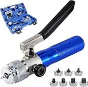 Copper Tube Expander Hydraulic Tube Swaging & Expanding Tool Kit Range 1/2" to 11/8" (7 Head Kit) suitable for automotive, construction