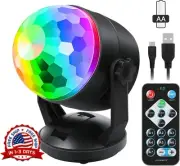 Proyector Laser Luces LED Para Fiestas; Maquina Luz De Activado Discoteca Sonido