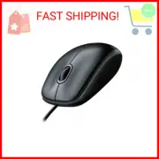 Logitech B100 Optical USB Mouse,Black