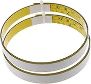 HYTROVE 2pcs Self-adhesive Measuring Tape Sticky Ruler Accurate Graduations for Woodworking Material for Workbench and Drafting Table