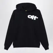 [Off-white™] Black Hoodie With Logo 10 Black
