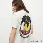 【ALLSAINTS】RECLINE 純棉寬鬆海島塗鴉短袖T恤 MG202Y(舒適版型)