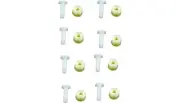 Zero Gravity Nylon Windscreen Fastener Set - White 32-130
