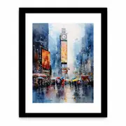 Times Square Art Framed print