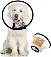 SlowTon Soft Dog Cone Collar - Adjustable Recovery Collar for Dogs, Anti-Bite Lick Wound Collar for Dogs After Surgery Protective E-Collar with Soft Edge Elizabethan Collar for Small Medium Large Dogs