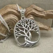 Sterling Silver Celtic Tree of Life Pendant by KEITH JACK Jewelry Gift Boxed