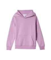 4kids Essential Hoodie Kids Small 7/8 Grape Cotton Long Sleeve Pullover JDM514