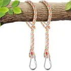 Tree Swing Ropes (Set of 2), 5FT/10FT/15FT/20FT, Tree Swing Straps Hanging Ki...
