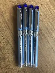 Pilot V5 GRIP Hi-Tecpoint Pure Liquid Ink 0.5mm R/Ball Pen,Blue BXGPN-V5(4 PENS