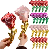 在飛比找蝦皮購物優惠-5個玫瑰花氣球/迷你鋁膜手持氣球/母親節情人節生日婚禮裝飾禮