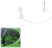 1 Sets Aquarium Floating Plant Corral, Floating Plant Fence Fish Tank Accessories Aquarium Decoration for Intercepts Floating Plants, Adjustable Height with Water Level Can Be Used to Framed (1)