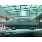 THULE 都樂 TOURING 200M 400L 車頂行李箱 車頂箱 霧灰 雙開 <9成新配件齊全,內湖可看貨>