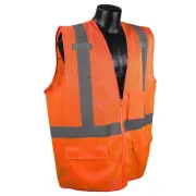 Radians SV27-2ZOM-L Industrial Safety Vest, Multi, One Size