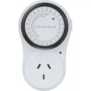 Ozoffer Programmable 24 Hour Cycle Easy Start Mechanical Timer with Auto Switch ON & OFF