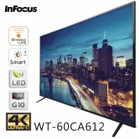 在飛比找蝦皮購物優惠-InFocus 60吋4K智慧連網液晶顯示器 WT-60CA