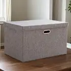 Household Wardrobe Sorting Storage with Lid Home Supplies Closet Toys Storage