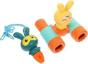 1 Set Multi Function Binoculars Portable Magnification Telescope for Adorable Design for Outdoor Exploration and Learning Activities