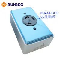 在飛比找PChome24h購物優惠-SUNBOX L6-30R 電源插座盒