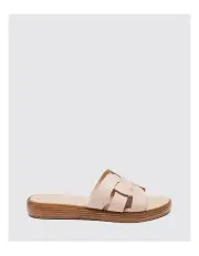 [Novo Shoes] Viasco Slide in Nude
