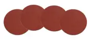 WEN 12SD40 12-Inch 40-Grit Adhesive-Backed Disc Sandpaper, 4 Pack