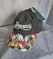 Harry Potter Hogwarts Hat Cap Strap Back Adjustable Embroidered Baseball Cap