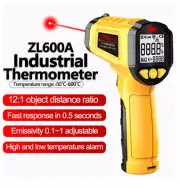 Handheld Temperature Gun Digital Thermometer Infrared Industrial Laser Pyrometer