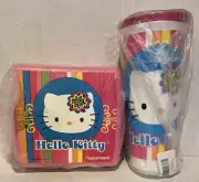 Tupperware Hello Kitty Lunch Meal Set Sandwich Keeper Cup New Retro