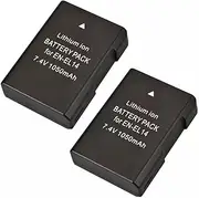 TAVICE Compatible 2X Pack EN-EL14A Rechargeable Battery for Nikon D3500,D5600,D3300,D5100 Cameras & More (2 Pack)